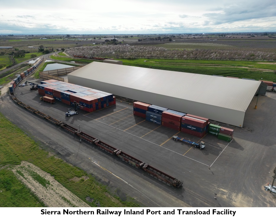 Sierra Northern Railway Inland Port and Transload Facility